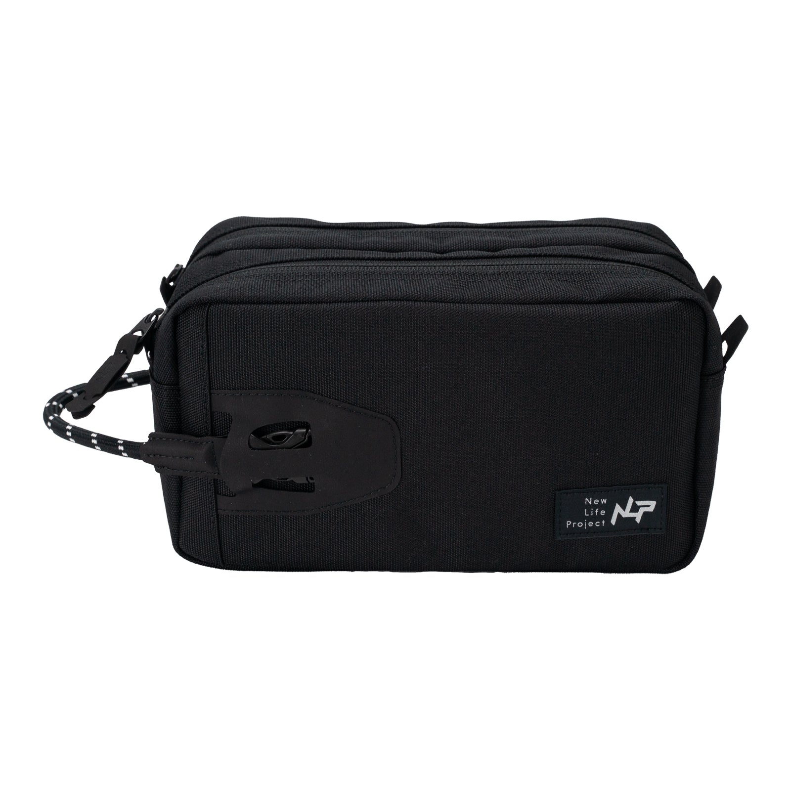 ECO CANVAS 2ROOM ZIP POUCH / 2ルーム ジップ ポーチ