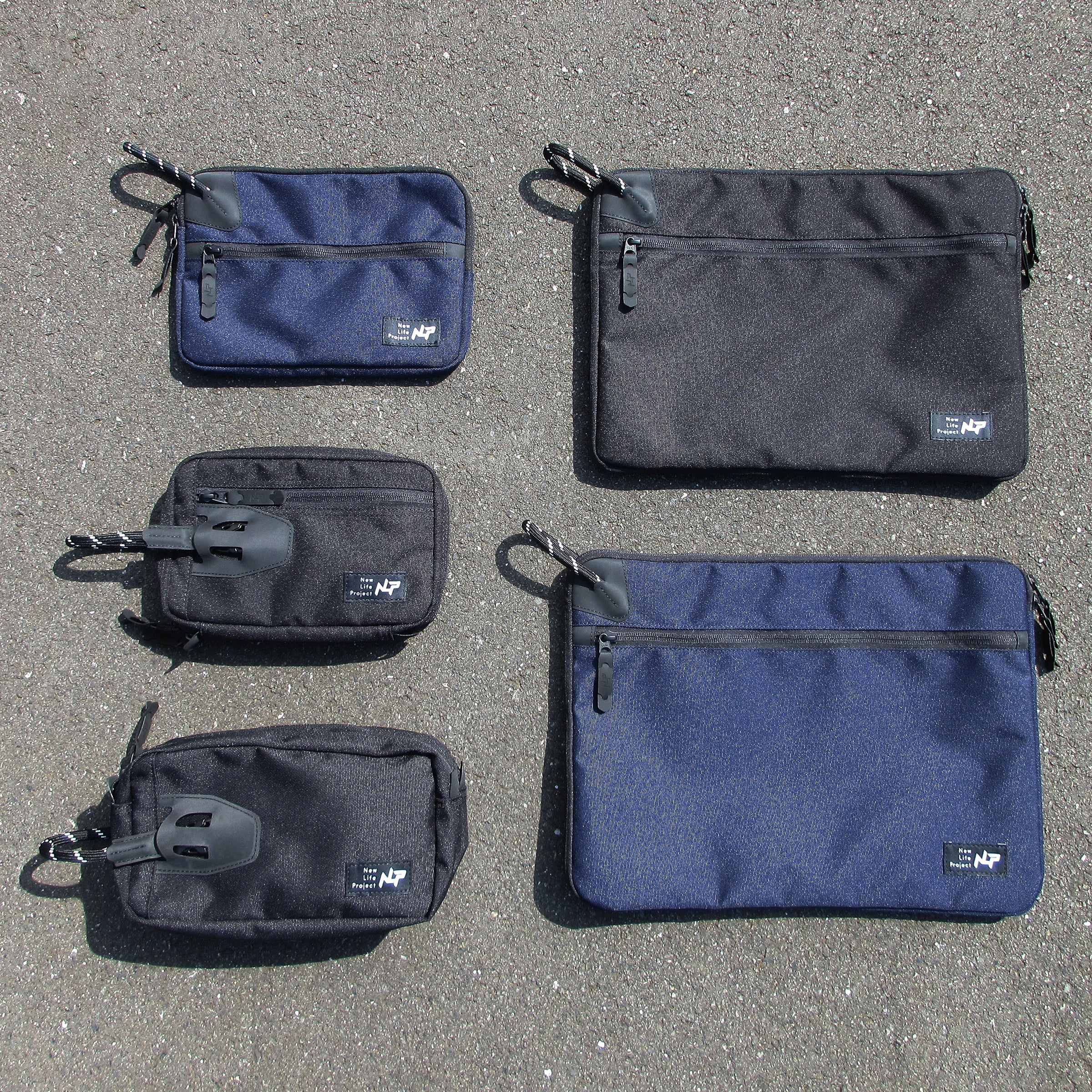 New Life Project: スクエア バックパック リュック